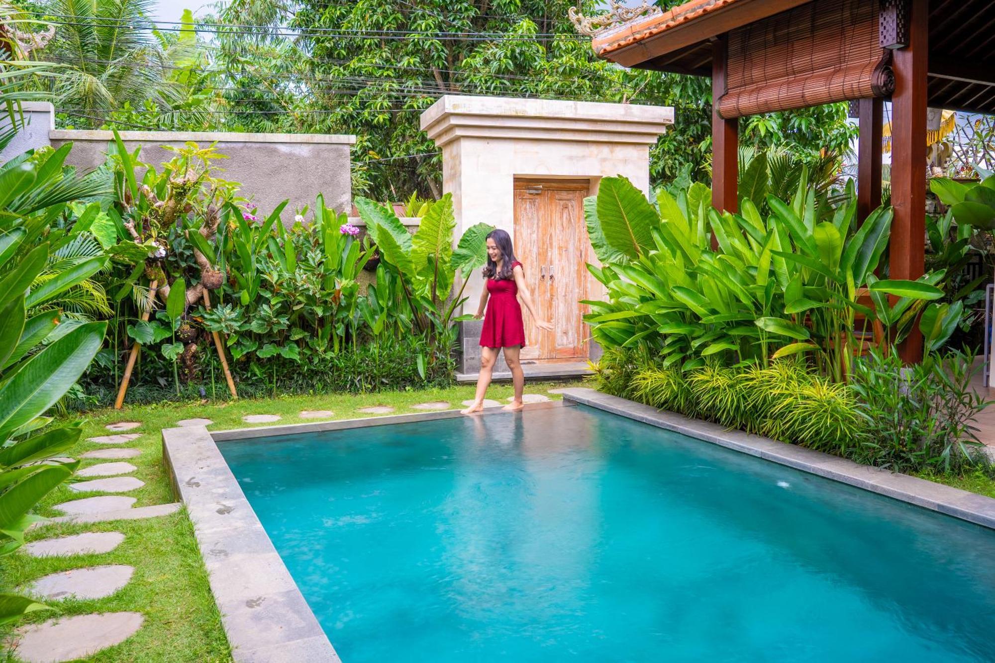Cempaka Kembar Guest House Ubud Esterno foto