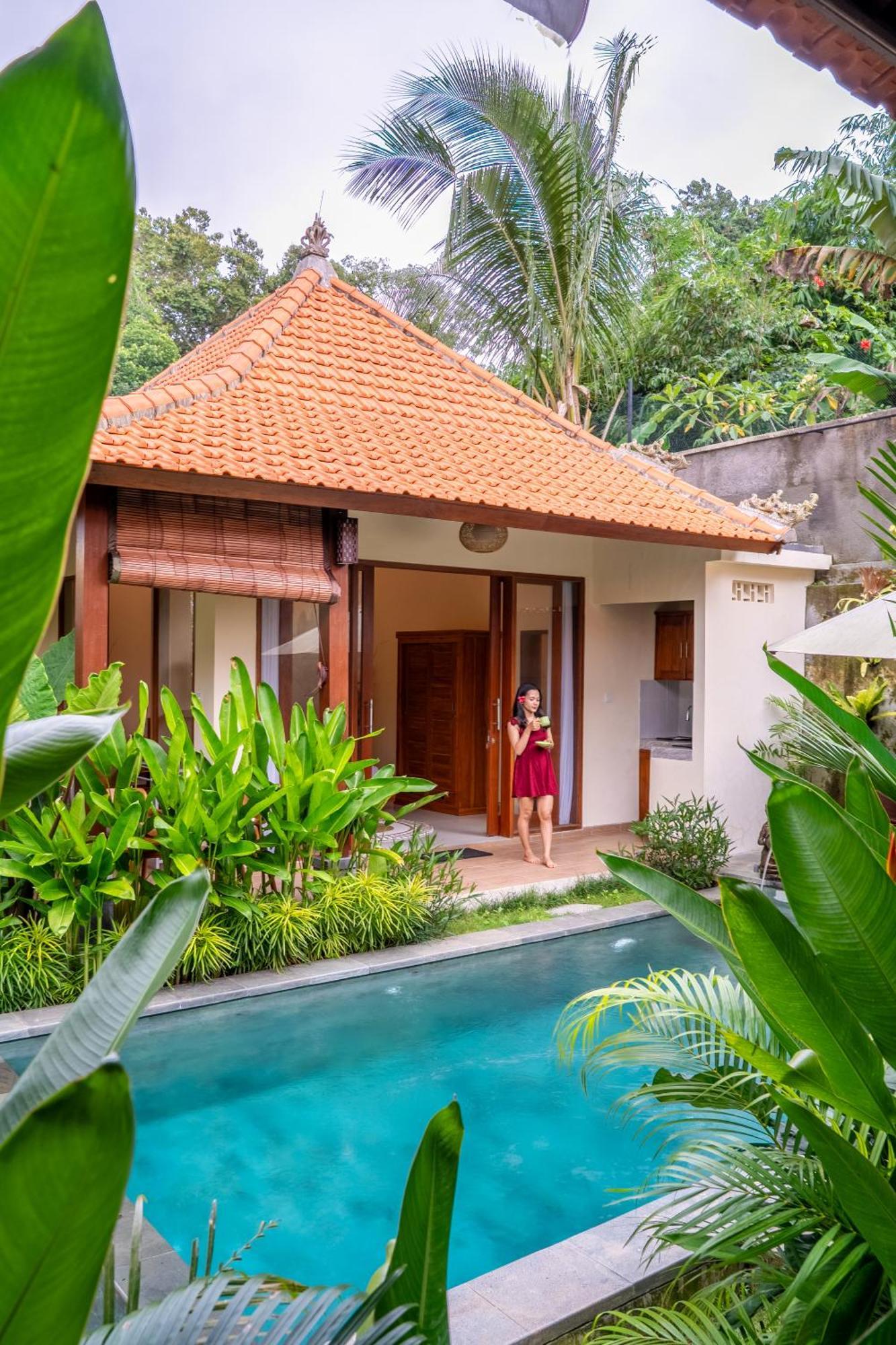 Cempaka Kembar Guest House Ubud Esterno foto