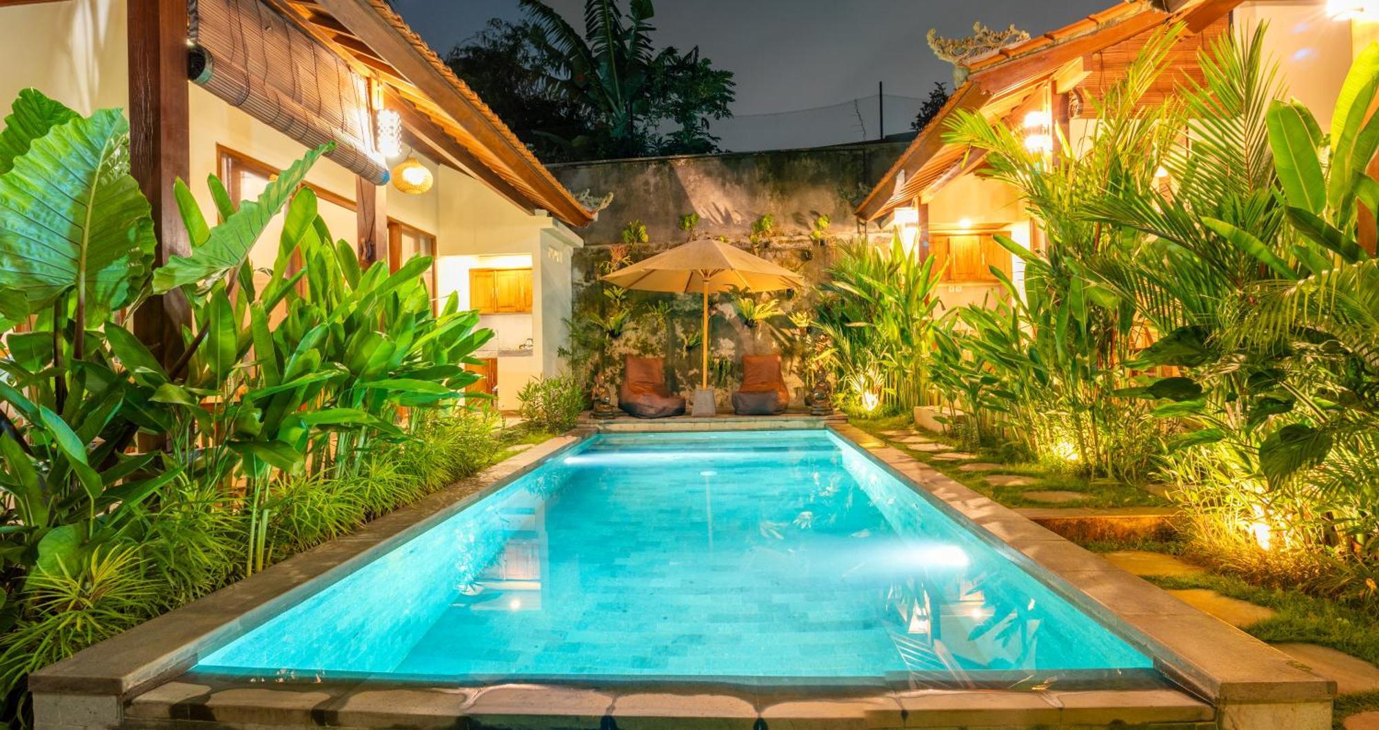 Cempaka Kembar Guest House Ubud Esterno foto
