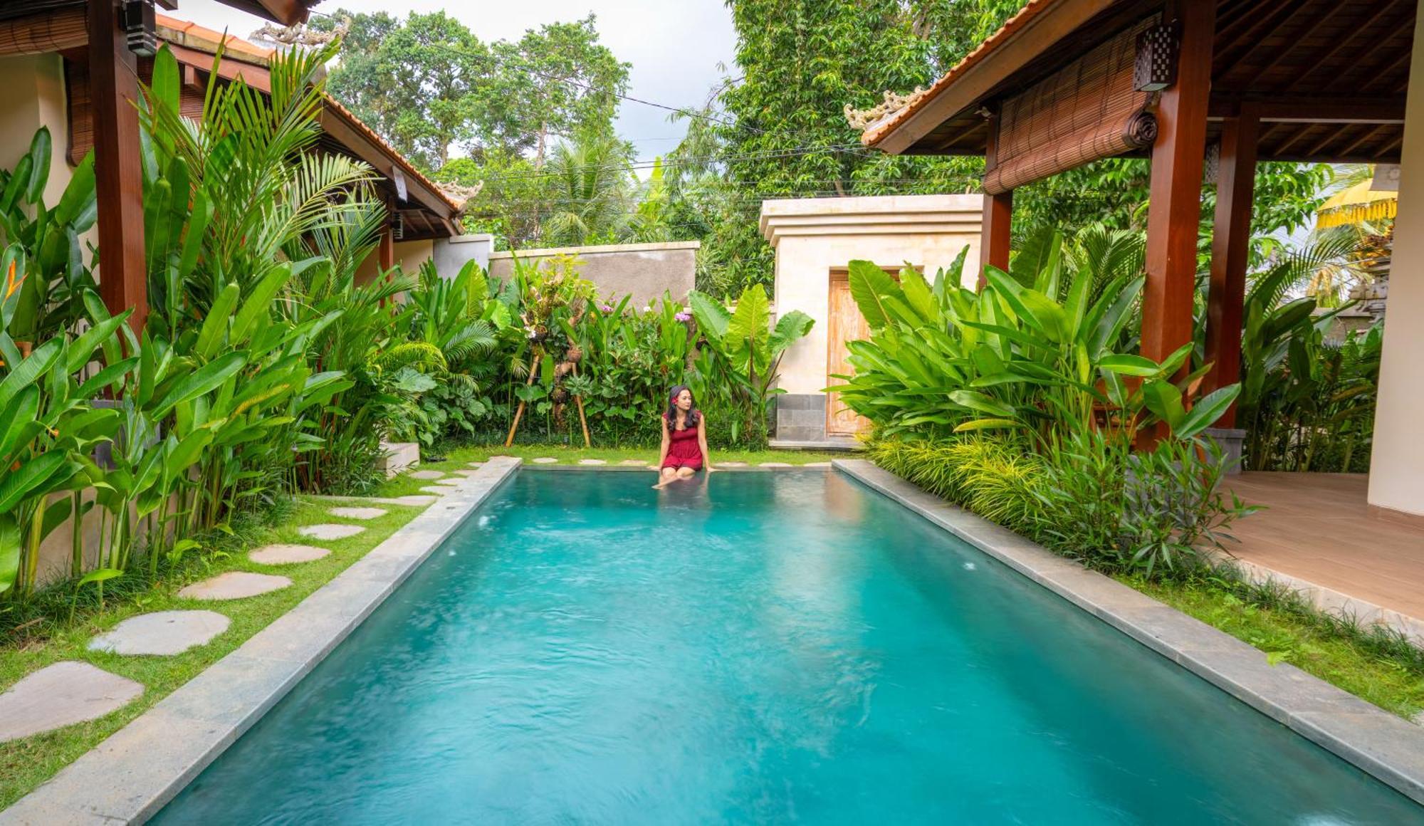 Cempaka Kembar Guest House Ubud Esterno foto