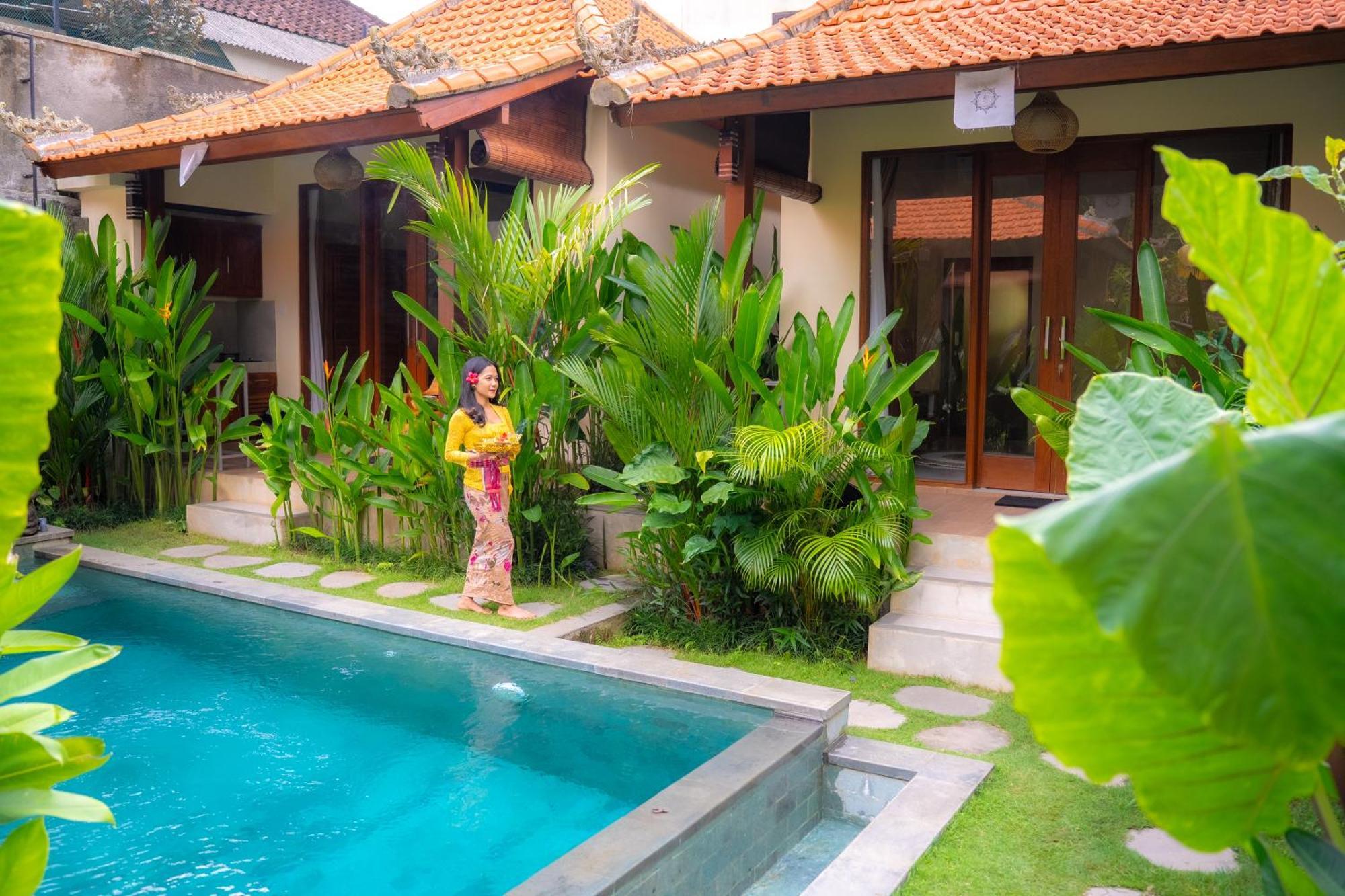 Cempaka Kembar Guest House Ubud Esterno foto