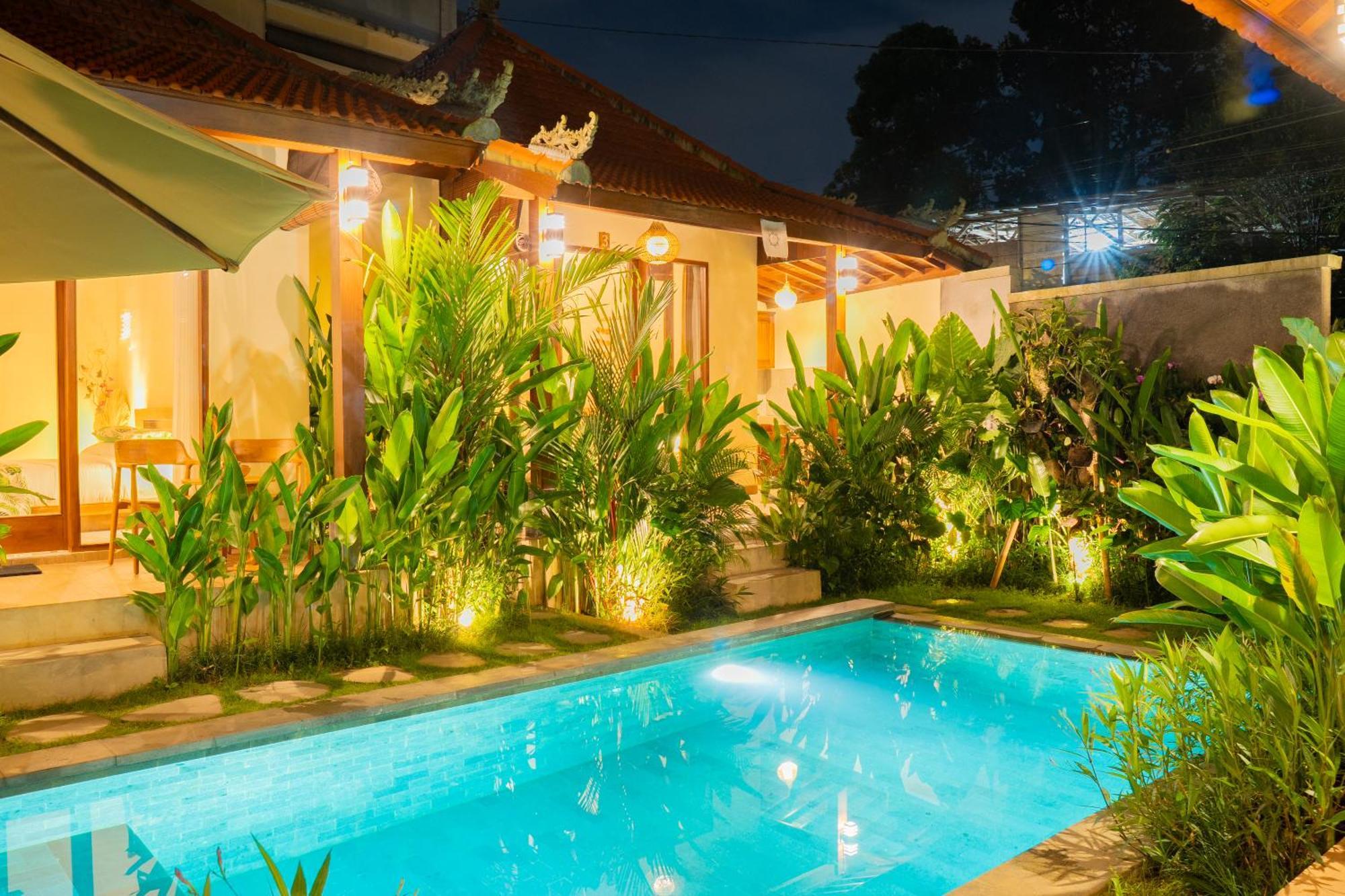 Cempaka Kembar Guest House Ubud Esterno foto