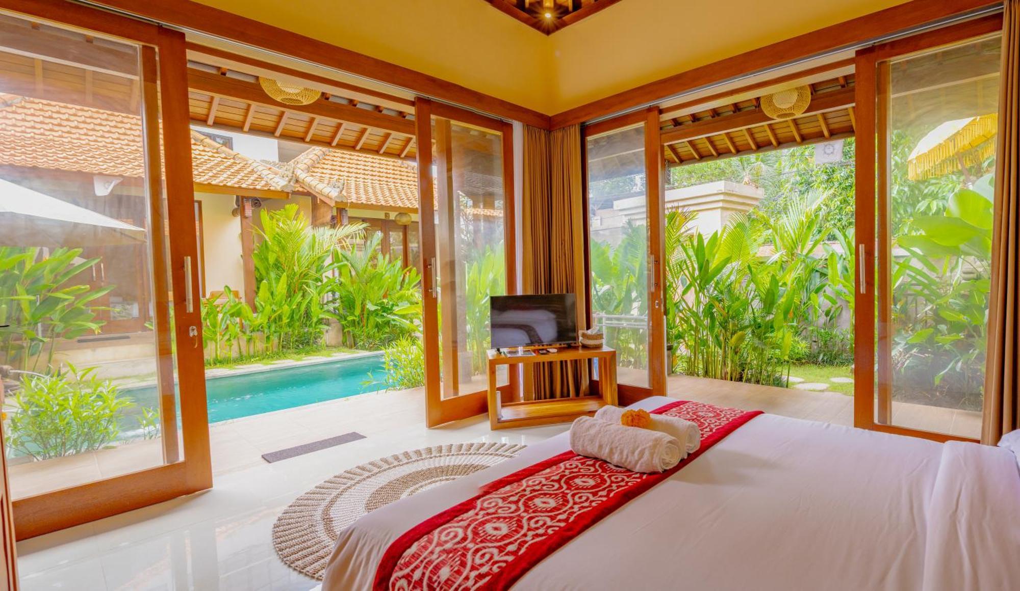 Cempaka Kembar Guest House Ubud Esterno foto